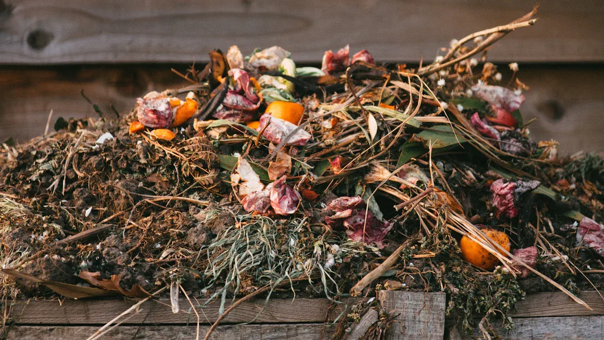 Composting Fallen Leaves
