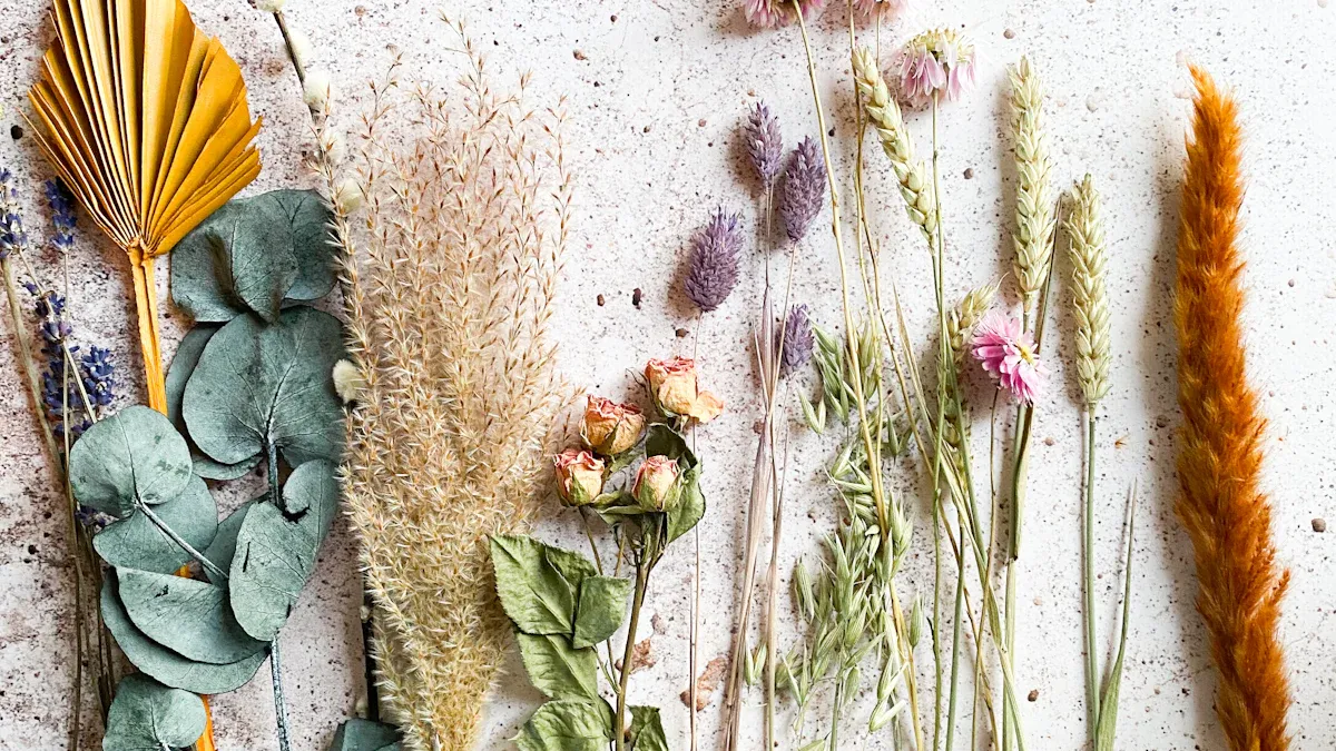 Air Drying Flowers