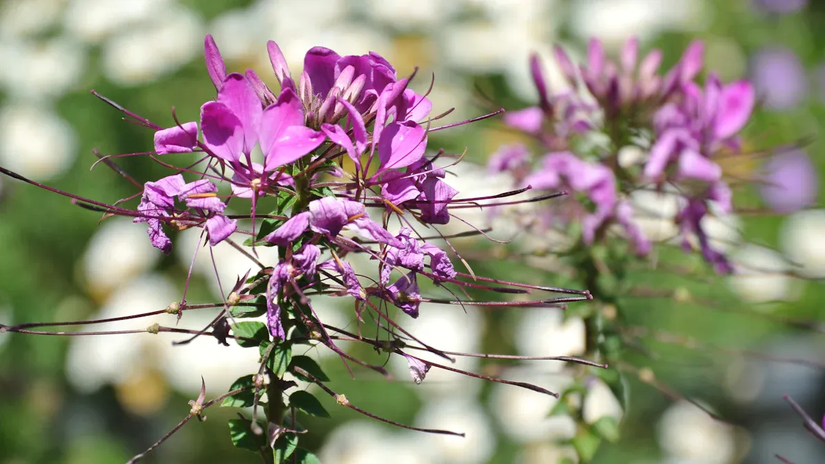 Cleome Stems